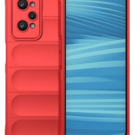 Realme GT2 5G Kılıf Optimum Silikon - Kırmızı-(5796)