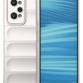 Realme GT2 5G Kılıf Optimum Silikon - Krem-(5796)