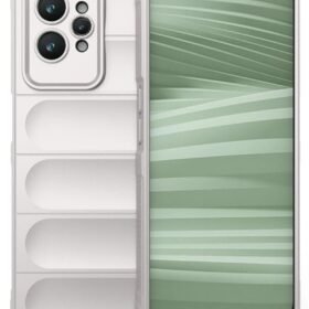 Realme GT2 Pro 5G Kılıf Optimum Silikon - Krem-(5796)