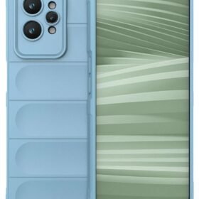 Realme GT2 Pro 5G Kılıf Optimum Silikon - Sky Blue-(5796)