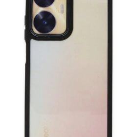 Realme C55 Kılıf Dora Kapak - Siyah-(5796)