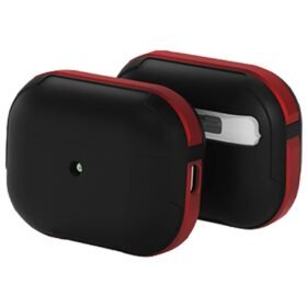 Airpods Pro 2 (2.nesil) MO-A8 Armor Kılıf - Kırmızı-(5796)