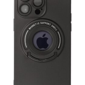 iPhone 13 Pro Max Kılıf Lukka Magneticsafe Kapak - Siyah-(5796)