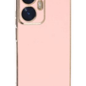 Realme C55 Kılıf Volet Silikon - Pembe-(5796)
