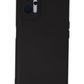 Realme 9i 4G Kılıf Nano içi Kadife Silikon - Siyah-(5796)