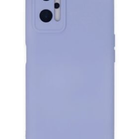 Realme 9i 4G Kılıf Nano içi Kadife Silikon - Lila-(5796)