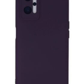 Realme 9i 4G Kılıf Nano içi Kadife Silikon - Mor-(5796)