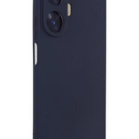 Realme C55 Kılıf Nano içi Kadife Silikon - Mor-(5796)