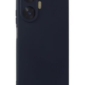 Realme C55 Kılıf Nano içi Kadife Silikon - Lacivert-(5796)