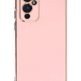 One Plus 9 Kılıf Volet Silikon - Pembe-(5796)