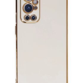One Plus 9 Pro Kılıf Volet Silikon - Beyaz-(5796)