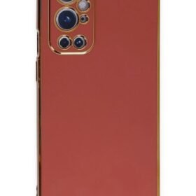 One Plus 9 Pro Kılıf Volet Silikon - Kırmızı-(5796)