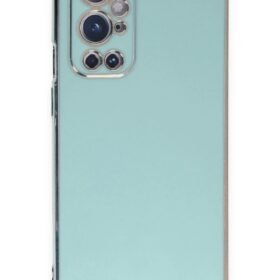 One Plus 9 Pro Kılıf Volet Silikon - Açık Yeşil-(5796)