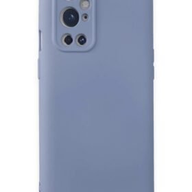 One Plus 9 Pro Kılıf Nano içi Kadife Silikon - Mor-(5796)