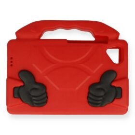 Lenovo Tab M10 TB328FU Kılıf Like Stantlı Tablet Silikon - Kırmızı-(5796)