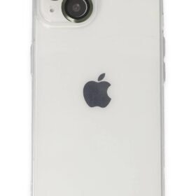 iPhone 14 Kılıf Luko Lens Silikon - Yeşil-(5796)