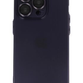 iPhone 14 Pro Max Kılıf Luko Lens Silikon - Siyah-(5796)