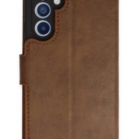 Samsung Galaxy A34 5G Kılıf Trend S Plus Kapaklı Kılıf - Taba-(5796)