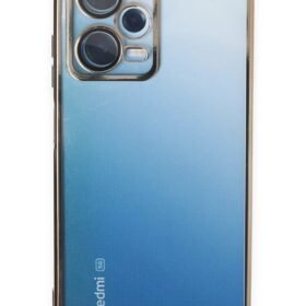 Xiaomi Redmi Note 12 Pro 5G Kılıf Lensli Silikon - Gold-(5796)