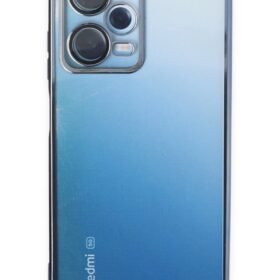 Xiaomi Redmi Note 12 Pro 5G Kılıf Lensli Silikon - Açık Mavi-(5796)