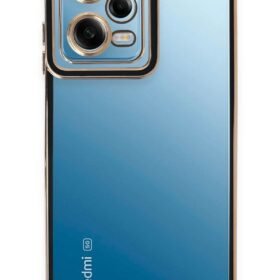 Xiaomi Redmi Note 12 5G Kılıf Liva Lens Silikon - Siyah-(5796)