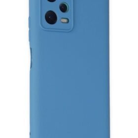 Xiaomi Redmi Note 12 5G Kılıf Nano içi Kadife Silikon - Mavi-(5796)