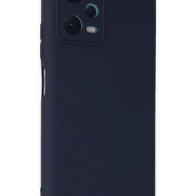 Xiaomi Redmi Note 12 5G Kılıf Nano içi Kadife Silikon - Lacivert-(5796)