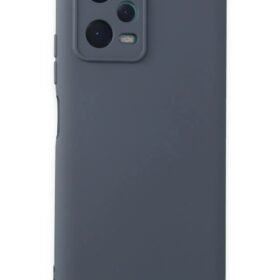 Xiaomi Redmi Note 12 5G Kılıf Nano içi Kadife Silikon - Gri-(5796)
