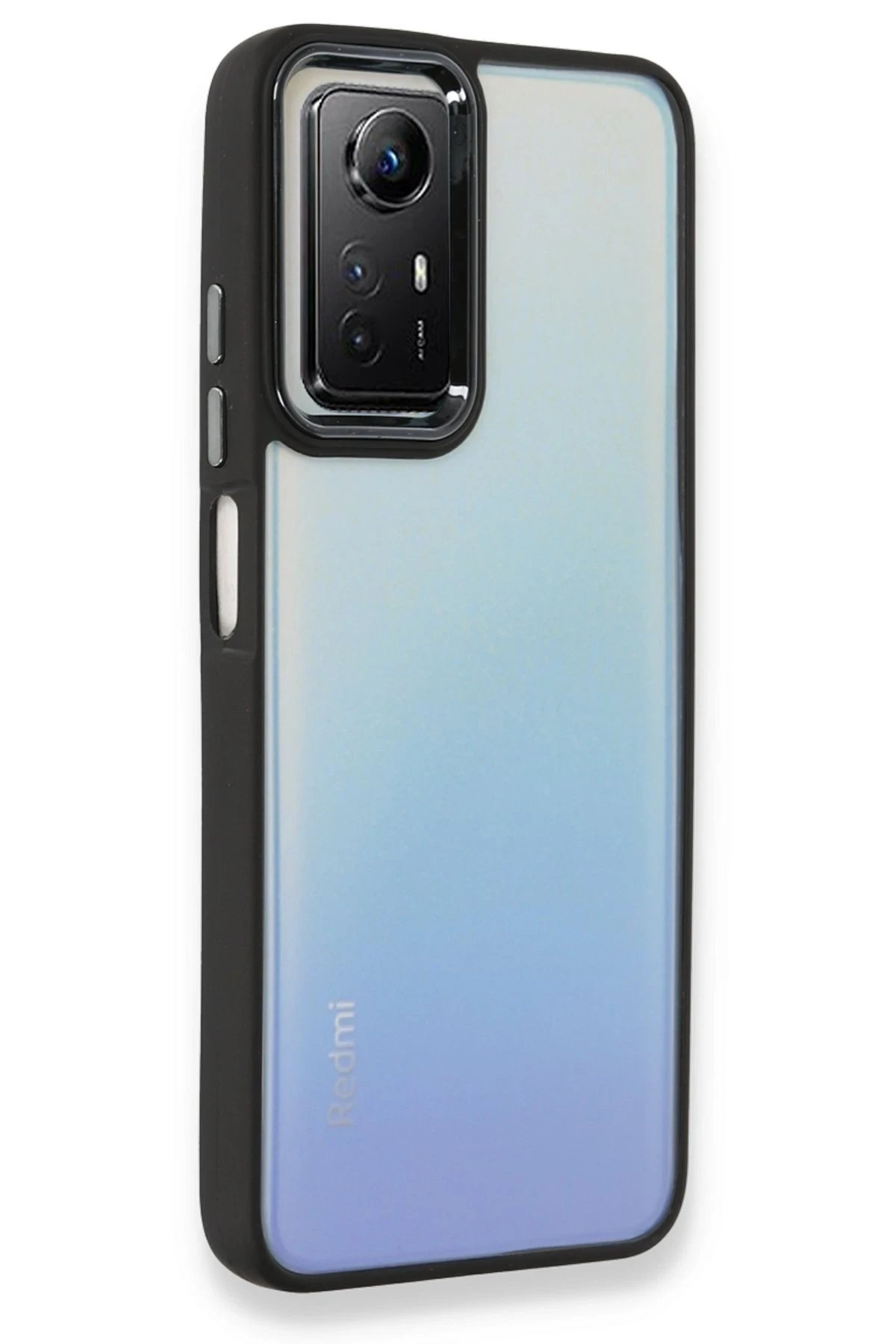 Xiaomi Redmi Note 12S Kılıf Dora Kapak - Siyah-(5796)