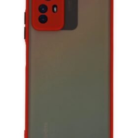 Xiaomi Redmi Note 12S Kılıf Montreal Silikon Kapak - Kırmızı-(5796)