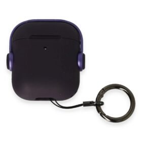 Airpods 2 (2.nesil) Cool Kılıf - Derin Mor-(5796)