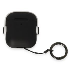 Airpods 2 (2.nesil) Cool Kılıf - Siyah-Beyaz-(5796)
