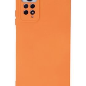 Xiaomi Redmi Note 12 Pro 4G Kılıf Nano içi Kadife Silikon - Turuncu-(5796)