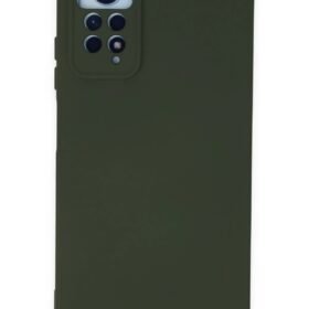 Xiaomi Redmi Note 12 Pro 4G Kılıf Nano içi Kadife Silikon - Koyu Yeşil-(5796)