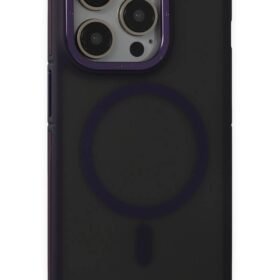 iPhone 14 Pro Kılıf Rocky Magsafe Kapak - Derin Mor-(5796)
