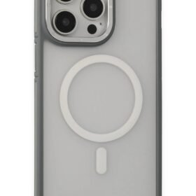 iPhone 14 Pro Max Kılıf Rocky Magsafe Kapak - Gümüş-(5796)