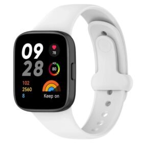 Xiaomi Redmi Watch 3 Origin Silikon Kordon - Beyaz-(5796)