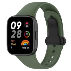 Xiaomi Redmi Watch 3 Origin Silikon Kordon - Koyu Yeşil-(5796)