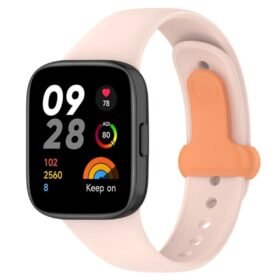 Xiaomi Redmi Watch 3 Origin Silikon Kordon - Pudra-(5796)
