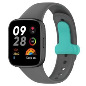 Xiaomi Redmi Watch 3 Origin Silikon Kordon - Füme-(5796)