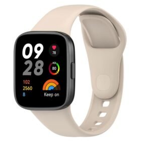 Xiaomi Redmi Watch 3 Klasik Kordon - Bej-(5796)