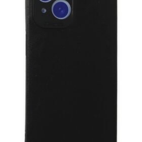 iPhone 15 Kılıf Loop Deri Silikon - Siyah-(5796)