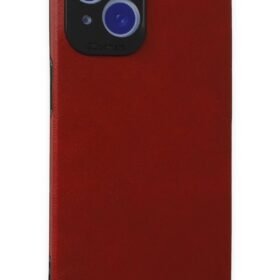 iPhone 15 Kılıf Loop Deri Silikon - Kırmızı-(5796)