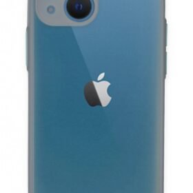 iPhone 15 Plus Kılıf Montreal Silikon Kapak - Gri-(5796)