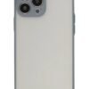 iPhone 15 Pro Max Kılıf Montreal Silikon Kapak - Gri-(5796)