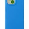 iPhone 15 Kılıf Nano içi Kadife Silikon - Mavi-(5796)