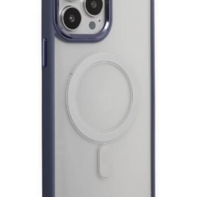 iPhone 15 Pro Max Kılıf Room Magneticsafe Silikon - Sierra Blue-(5796)