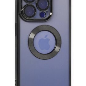 iPhone 15 Pro Max Kılıf Slot Silikon - Siyah-(5796)