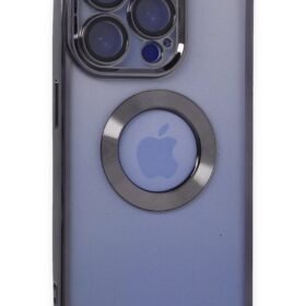 iPhone 15 Pro Max Kılıf Slot Silikon - Mor-(5796)