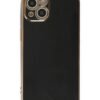 iPhone 15 Kılıf Volet Silikon - Siyah-(5796)